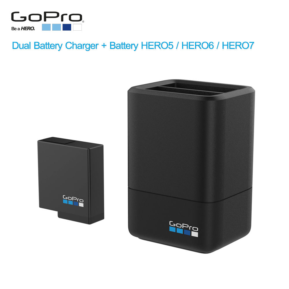 GoPro Dual Battery Charger + Battery for HERO 6 / HERO 5